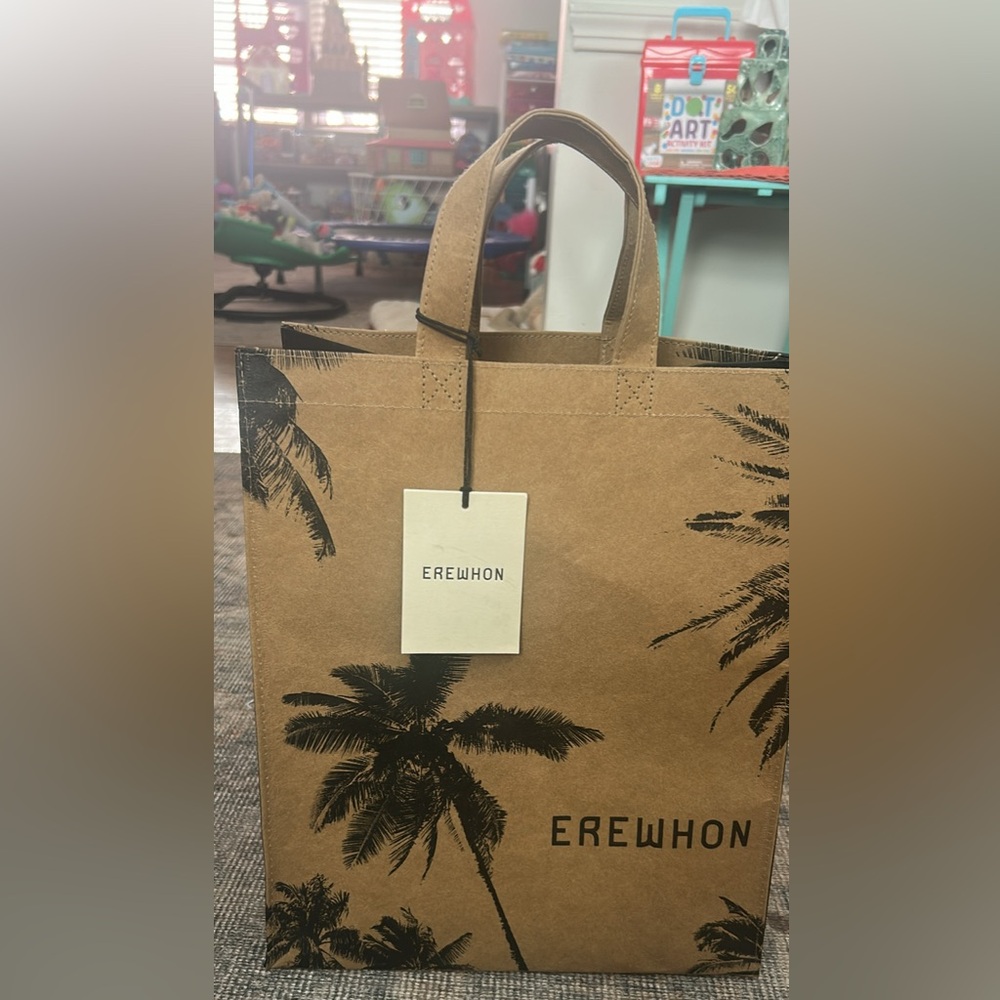 Erewhon Brown Shopper Reusable Tote Bag BRAND NEW